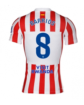 Billige Fotballdrakt Atletico Madrid Pablo Barrios #8 Replika Hjemmedrakt 2025-26 Kortermet